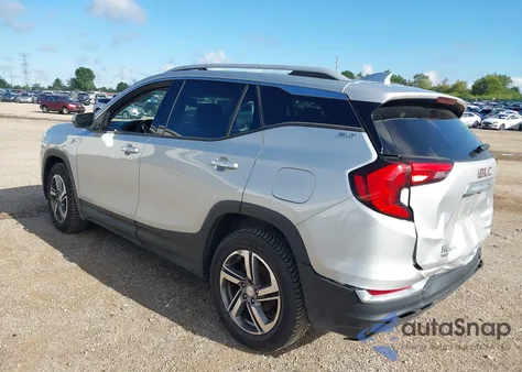 2019 GMC Terrain Slt from USA, damaged, VIN 3GKALVEVXKL374851